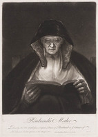 KG 15164
<br/>
Portret van lezende oude vrouw (Rembrandts moeder?)
<br/>
<em>McArdell, James (1728/29-1765)</em>